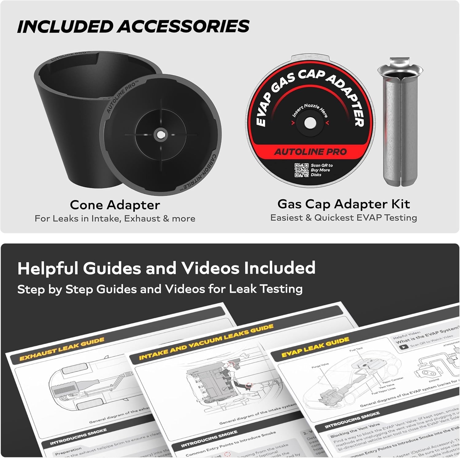 Automotive EVAP Smoke Machine Diagnostic Vacuum Leak Detection Tester NEW