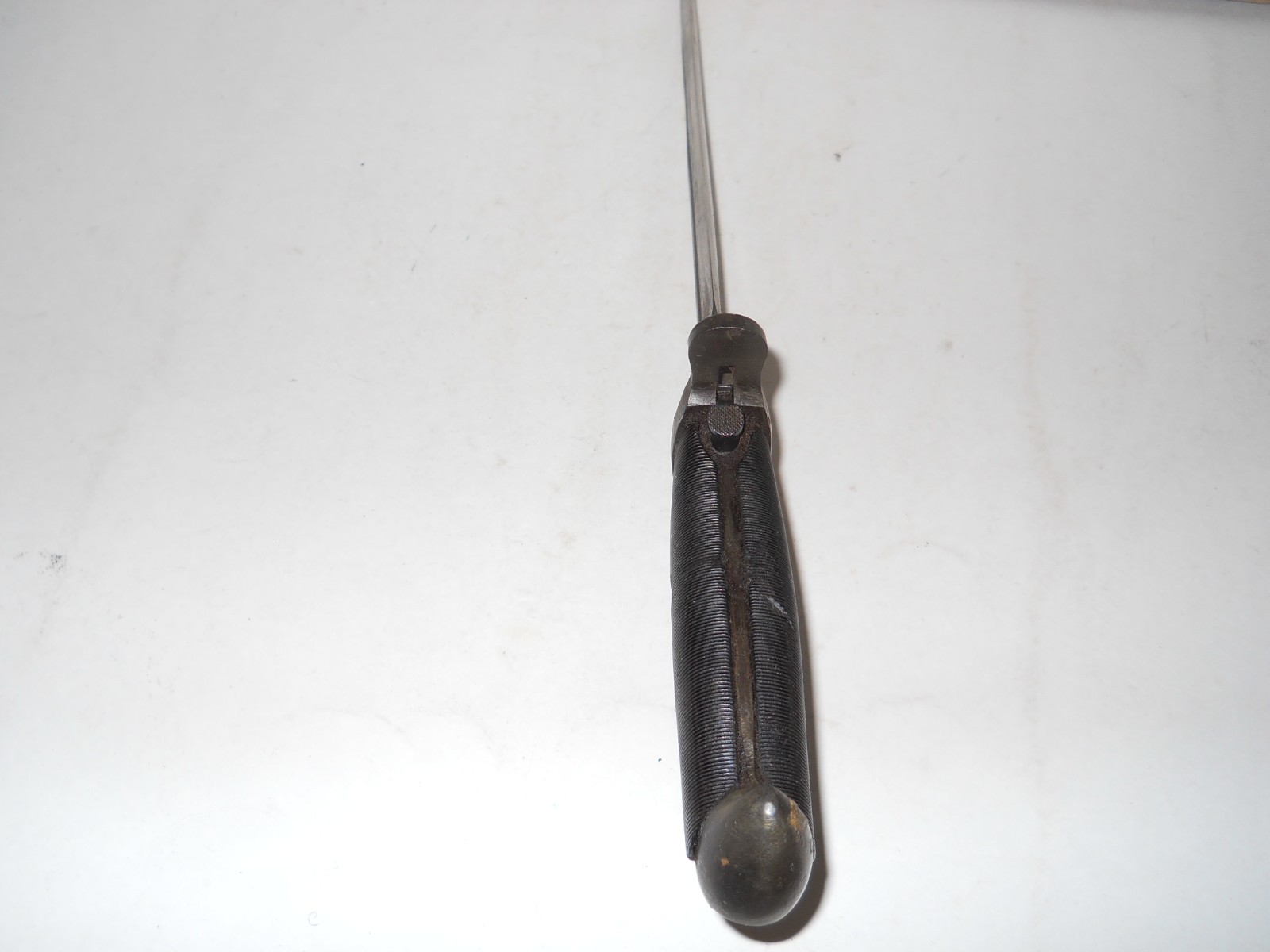 VINTAGE M1 GRAND U.F.H. FLAMING BOMB U.S. BAYONET W/FLAMING BOMB SCABBARD(NICE)