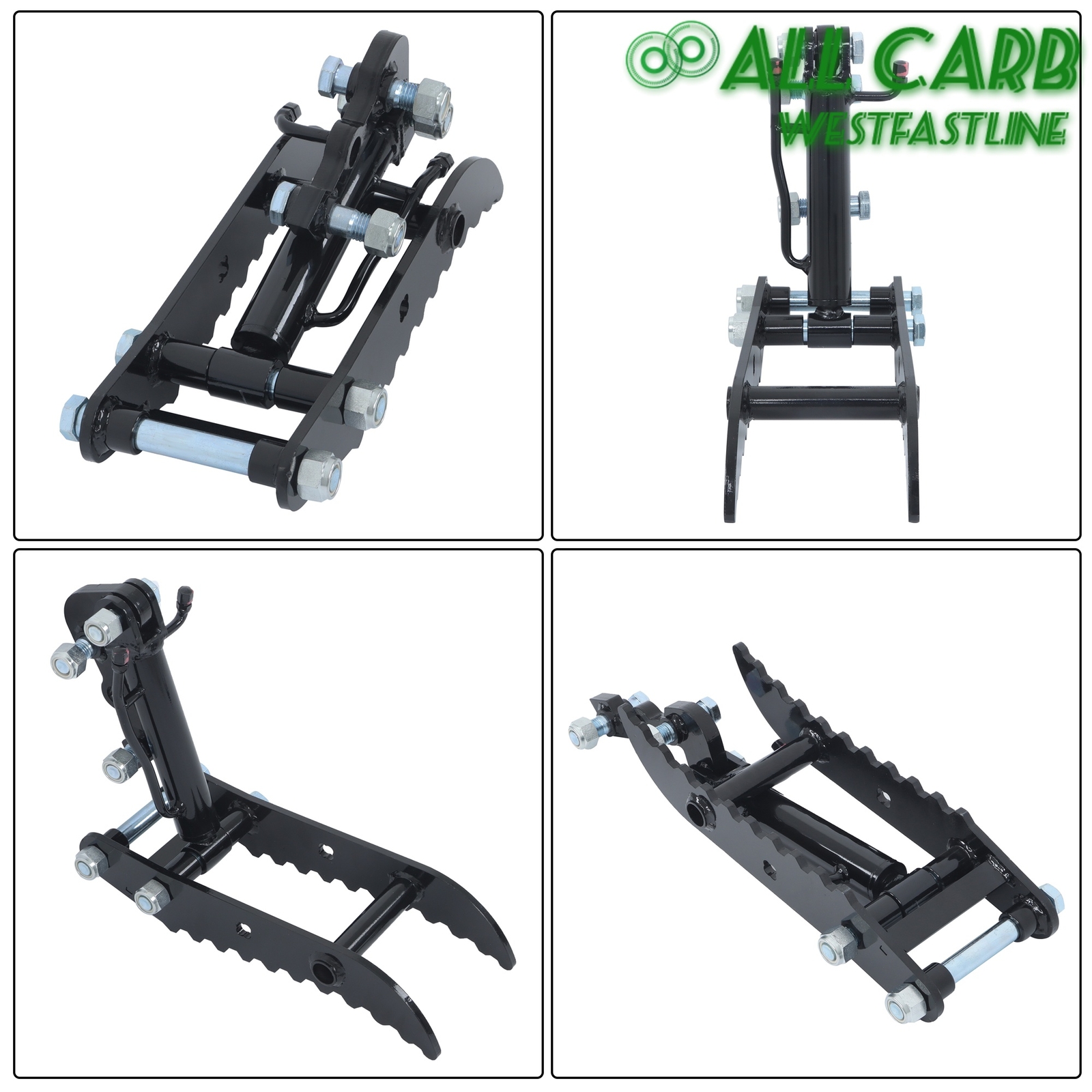 Hydraulic Thumb Clip Clamp Fits For Mini Excavators Small Digger Attachment Kit