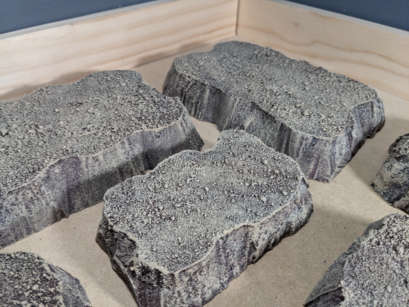 Wargaming Terrain Medium Box Set Platform Hills Desert Finish