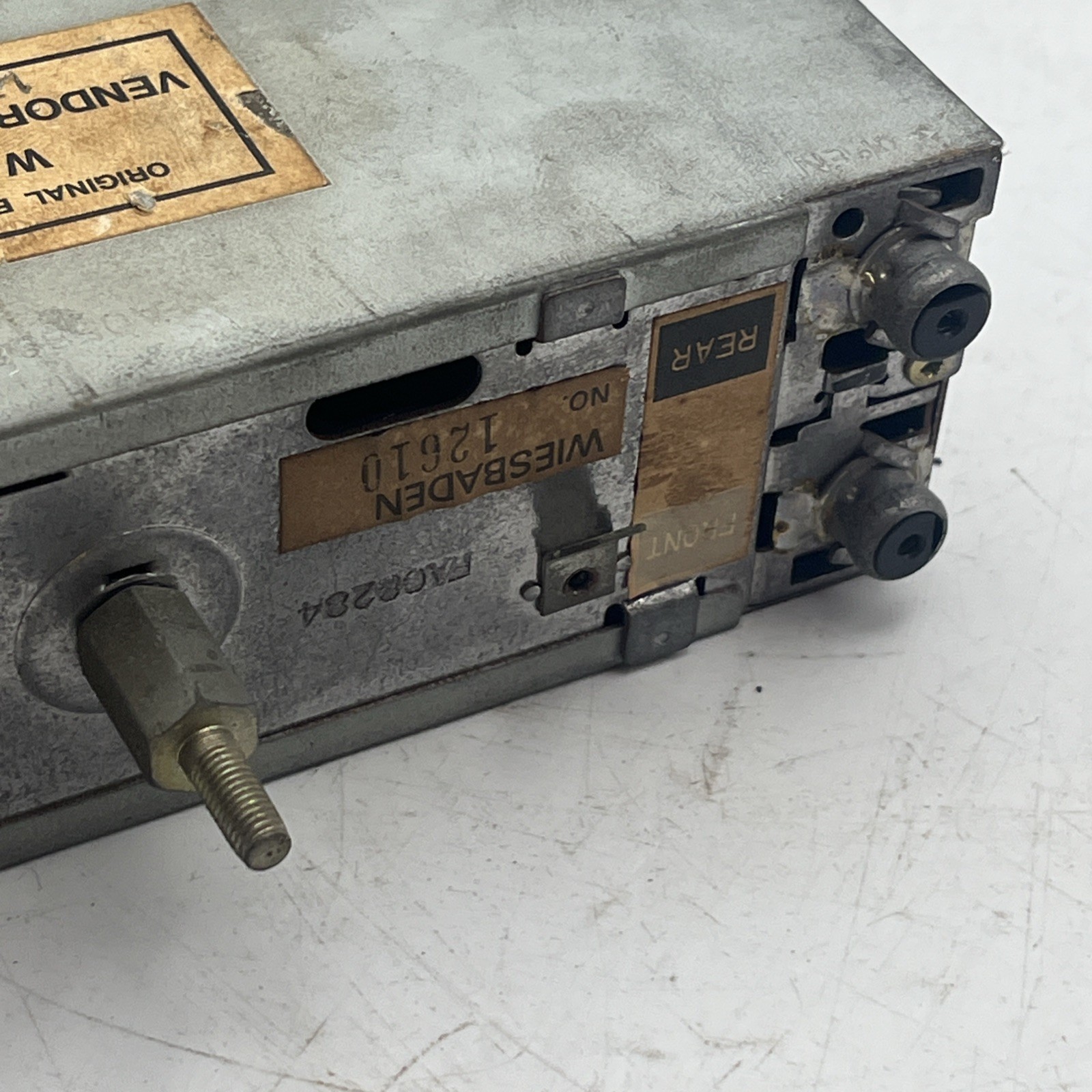 1988-1991 AUDI 80 90 Quattro Coupe Radio Receiver FM Cassette Player 893035180