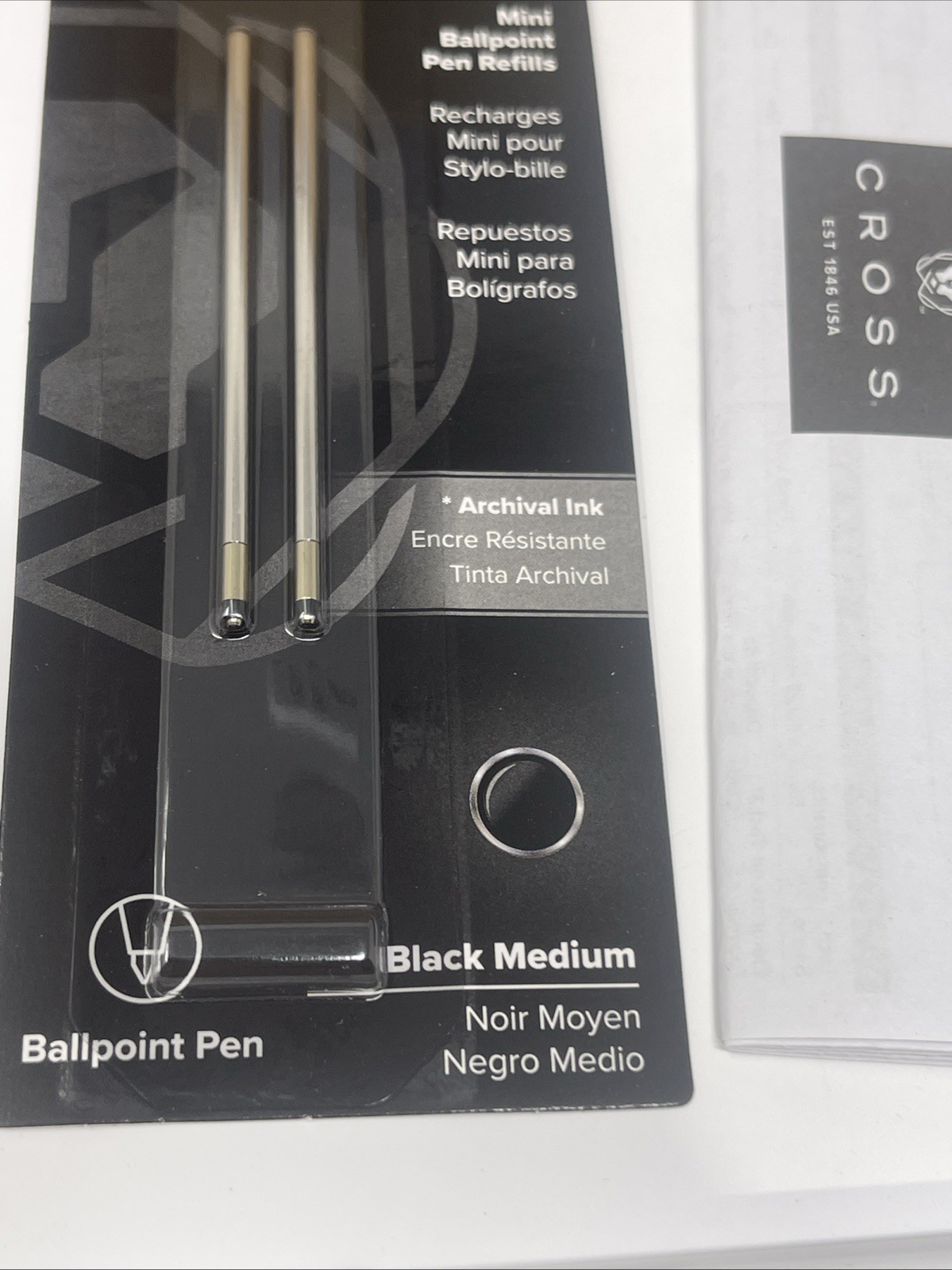 Cross Tech3+ Multifunction Pen W/ Stylus Ballpoint Pen + 2 Refills, Pearl White