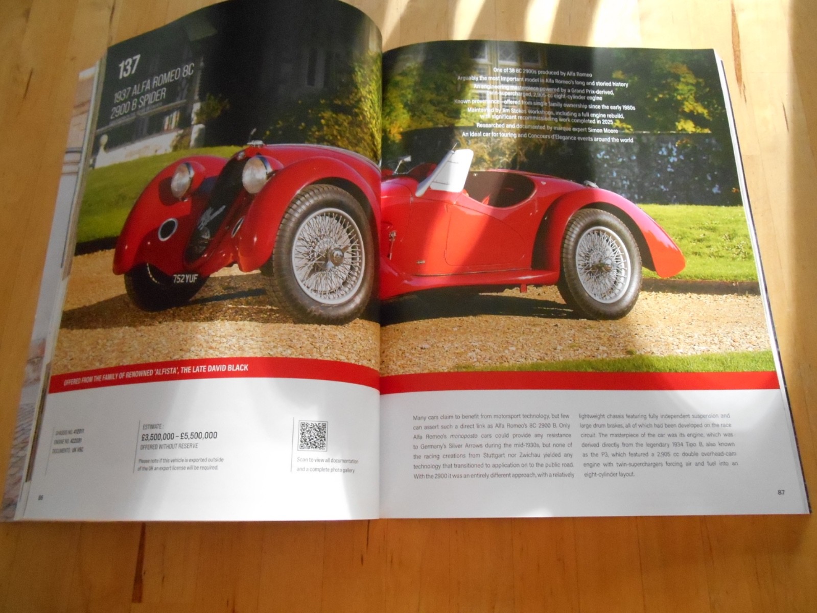 RM Sotheby's Motor Car Auction Catalogue 1 November 2025 Peninsula London sale