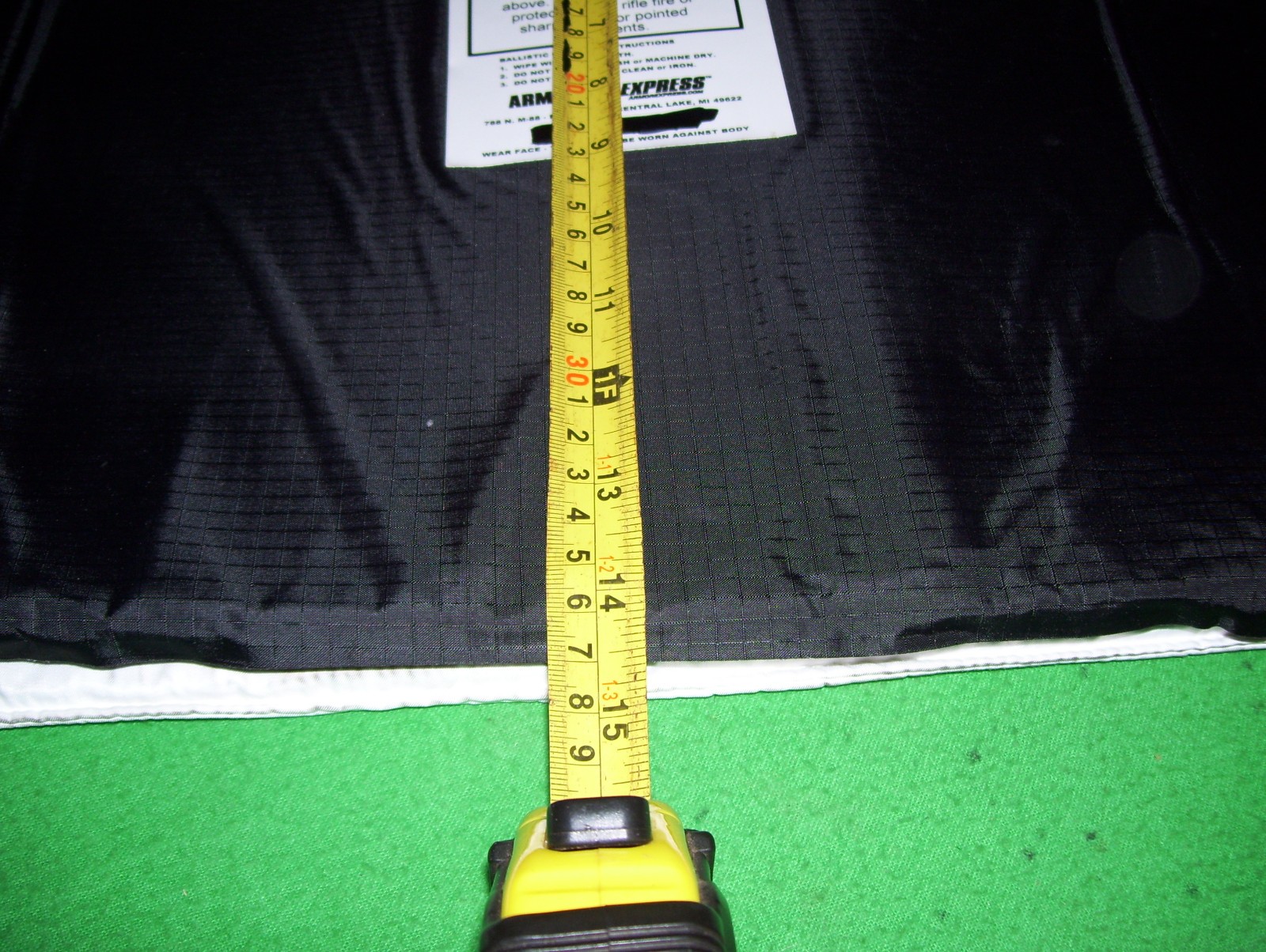 Armor Express Armor Bullet Proof Vest Level IIIA-2XLarge VG 2015+FREE-5X8 #O-96