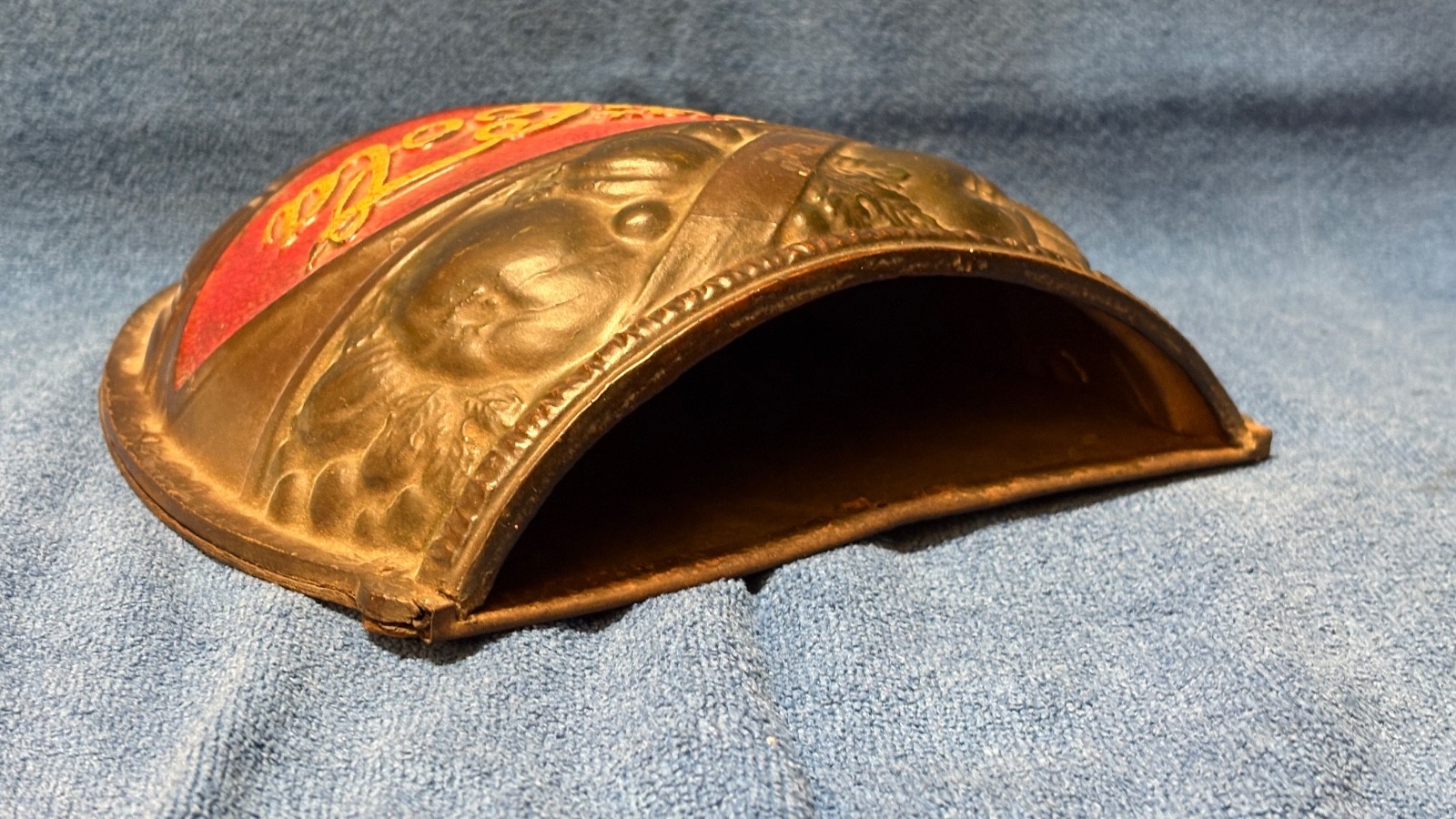 Coca Cola Original Wall Pocket Sconce Scarce Coke c.1925 Advertising Wall Sign