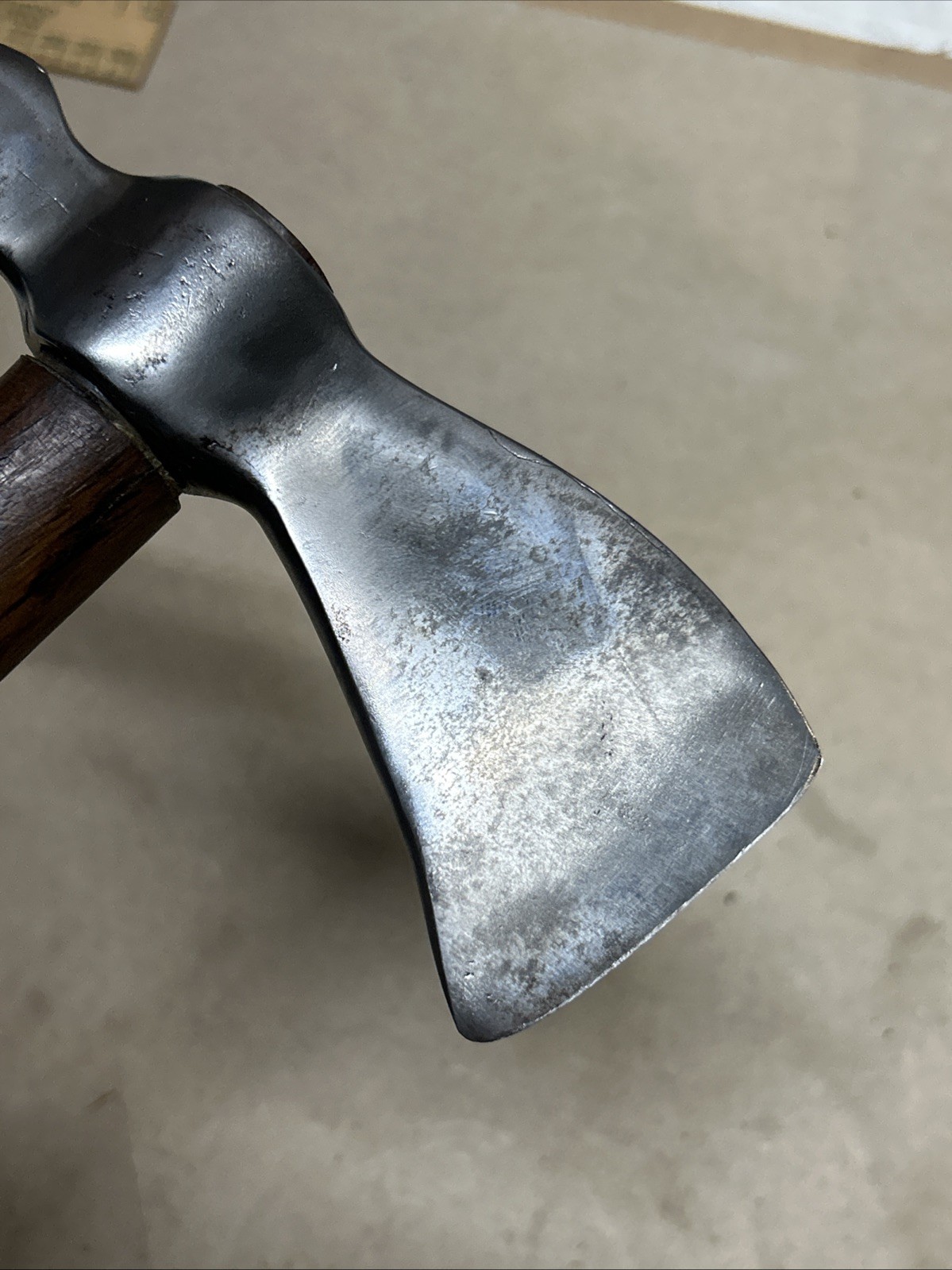 Vintage Native American Indian Style Tomahawk w/ Original Handle Used Nice