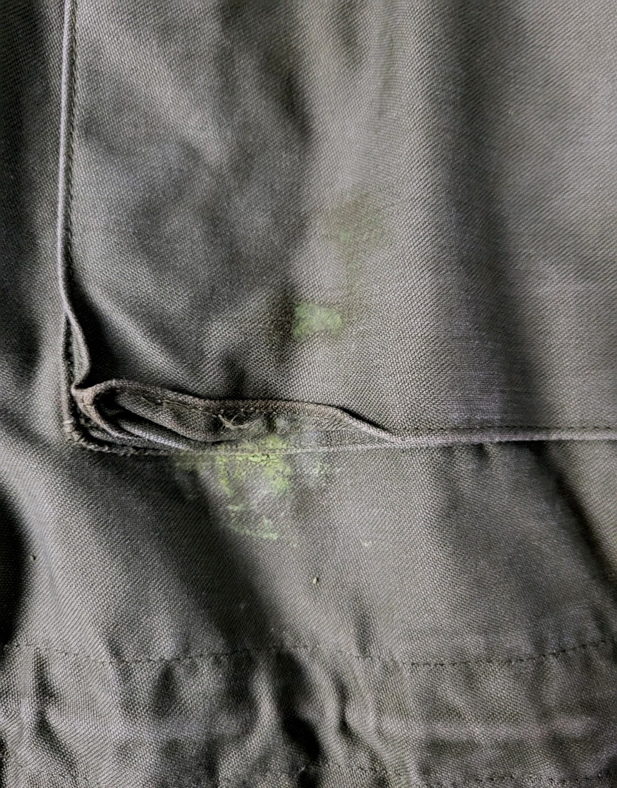 Vintage US Military OG-107 Sateen M51 Field Jacket Olive Green Regular XS 1958