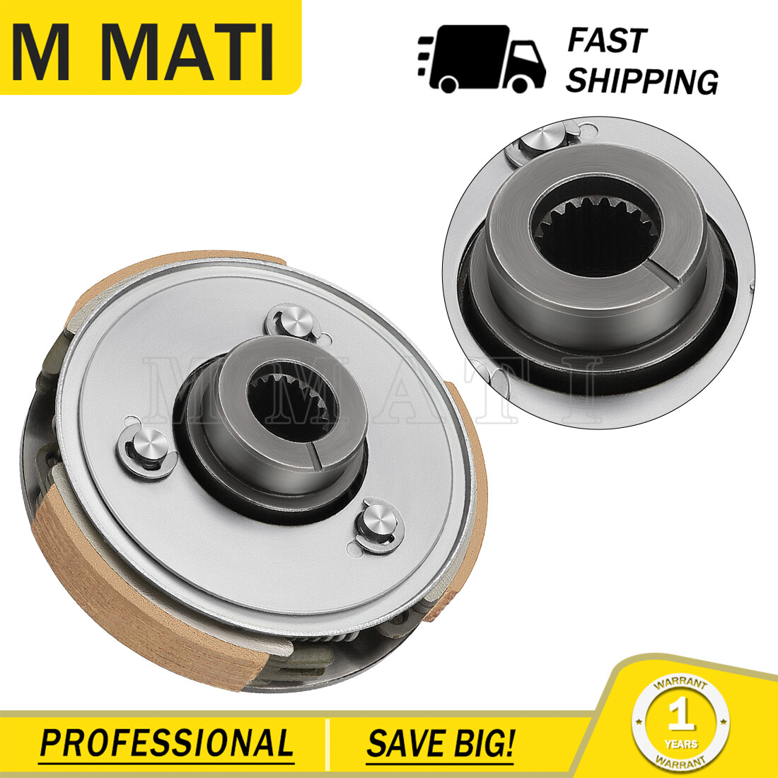 Centrifugal Carrier Wet Clutch for Honda Recon 250 TRX250TE/TM TRX250EX TRX250X