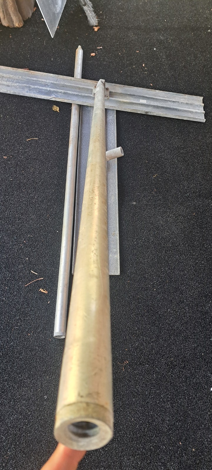 Bull Float 48"x8" Concrete Kit Aluminum Magnesium Alloy