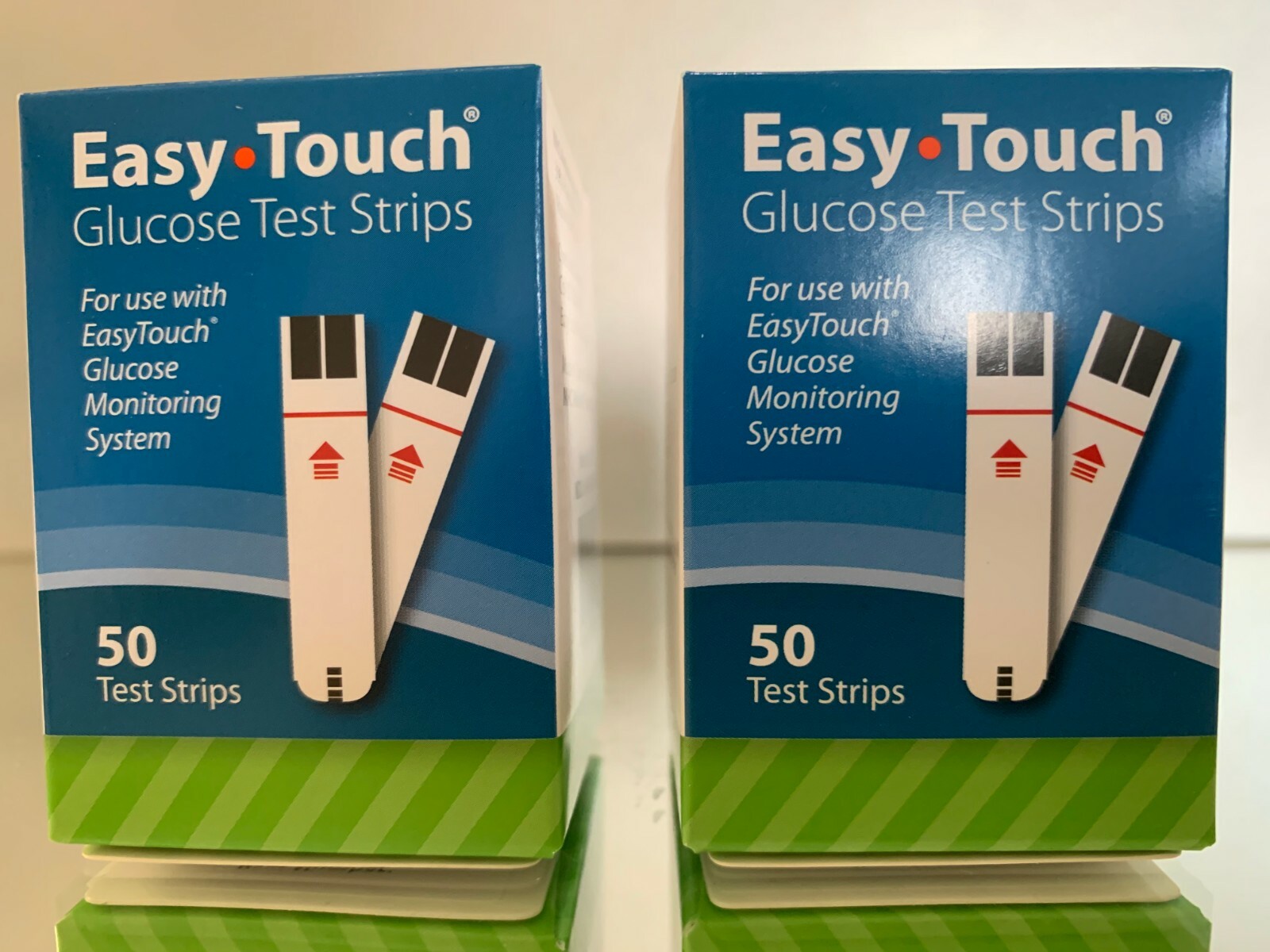 Easy Touch Blood Glucose Test Strips 100 Ct.  EXP  03/2027 .  Free Shipping