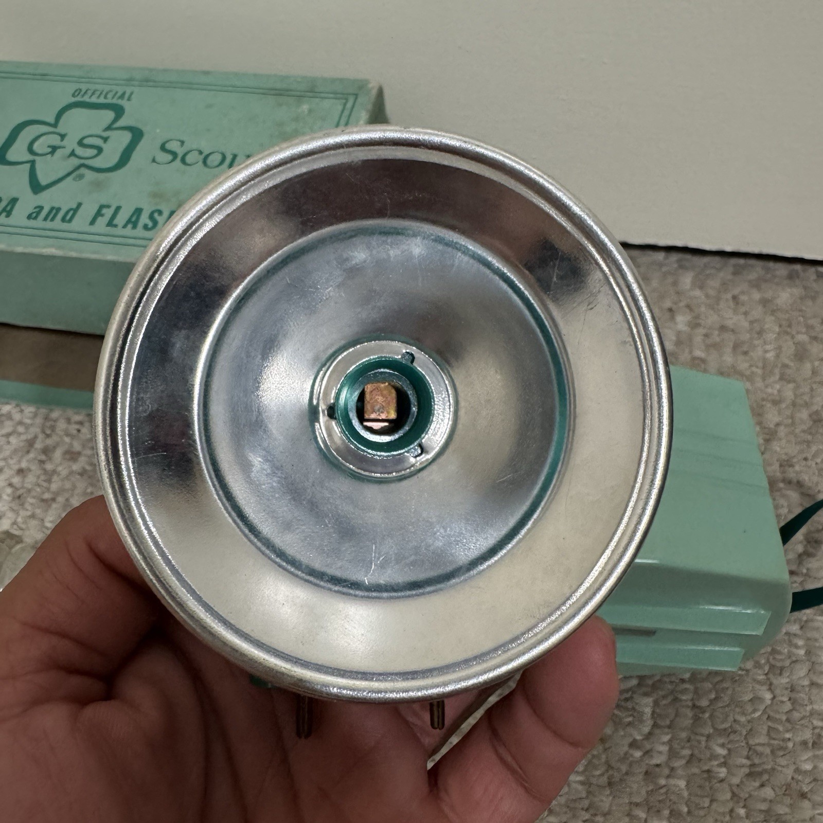 Official Girl Scouts GS Camera and Flash No. 11-813 OEM Box w/ original bulbs