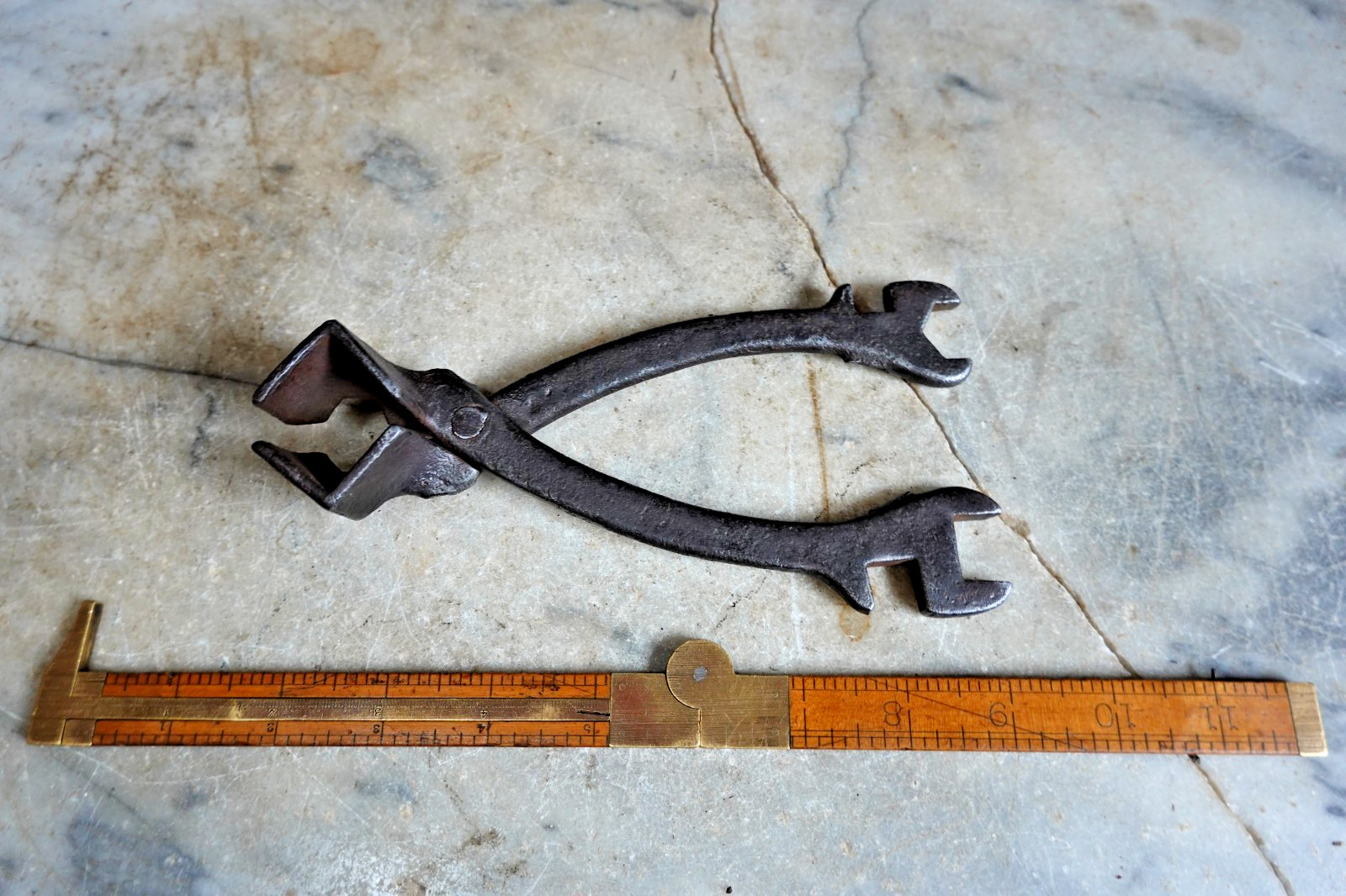 Antique G.A. HOSMER BUGGY CARRIAGE WRENCH Pat. NOV. 6 1894 Mechanic Carpenter