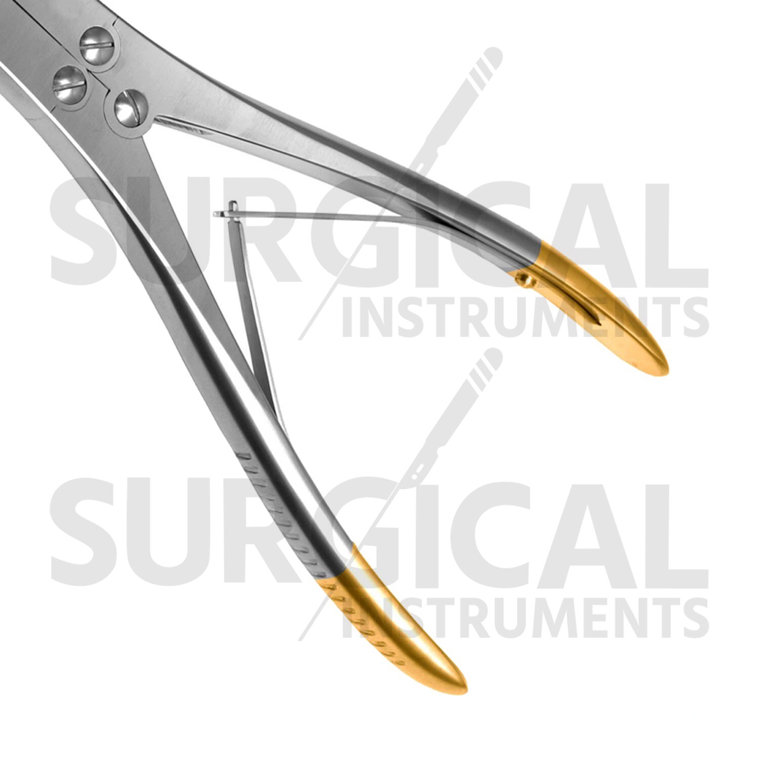 T/C Pin & Wire Cutter Orthopedic Surgical 8.5" Angled Curved German Grade