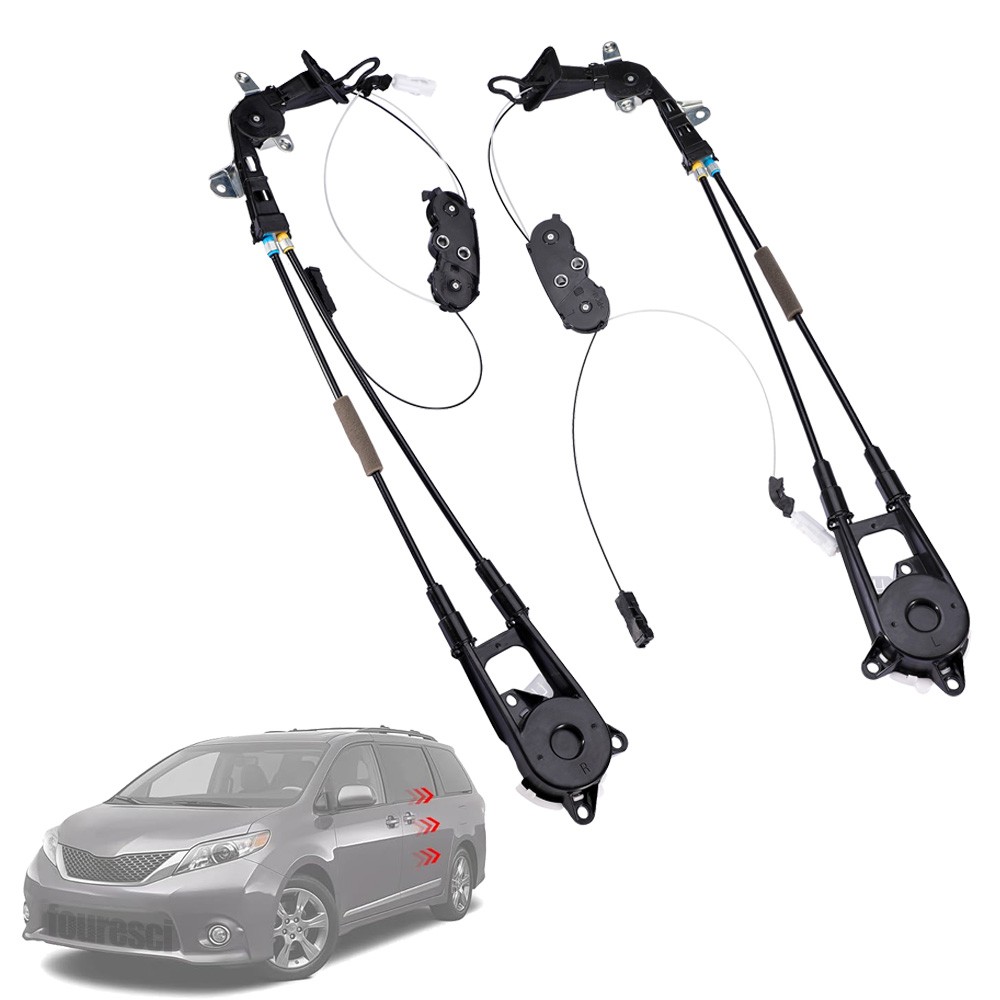 For 2011-2020 Toyota Sienna 3.5L V6 Rear Left Right Side Sliding Door Cable Kit