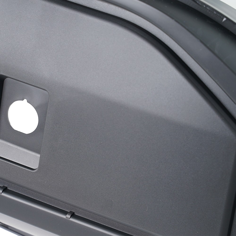 Front Bumper Lower Skid Plate Valance W/ Tow Hook For 2022-2025 GMC Sierra 1500