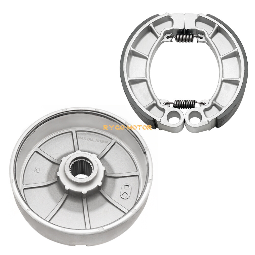 Rear Brake Drum Hub & Shoes for Honda Foreman 450 TRX450FE/TRX450FM 1998-2004