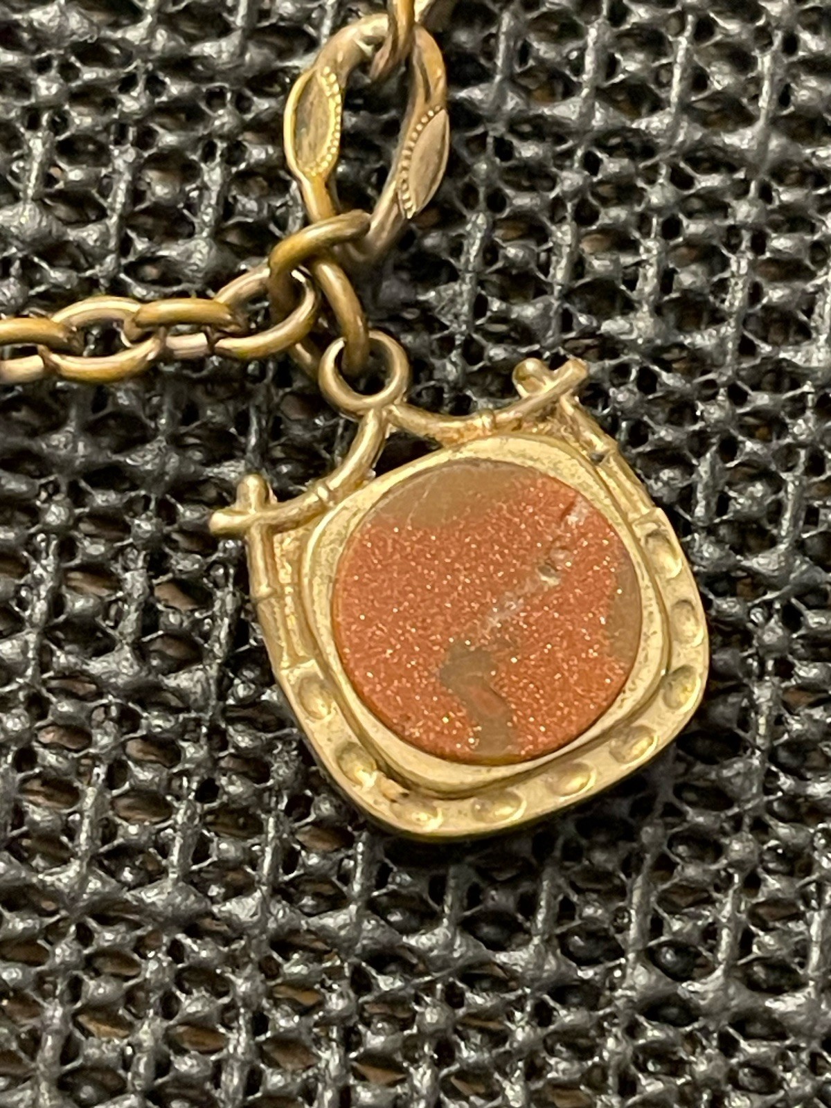 Antique E MFG CO Gold Filled Albert Pocket Watch Chain 12” Pendant FOB w/ T-Bar