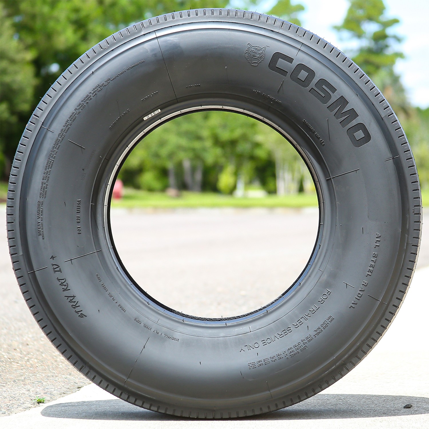 4 Tires Cosmo Stray Kat IV+ All Steel ST 235/80R16 Load G 14 Ply Trailer