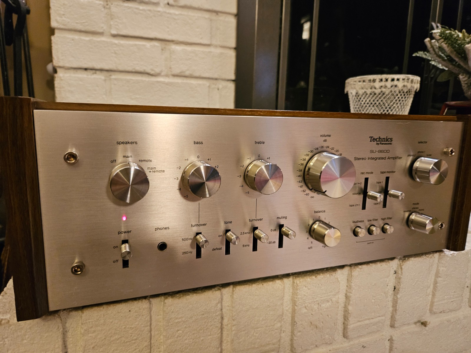 Technics SU-8600 Integrated Amplifier - Fully Serviced, recapped, LED