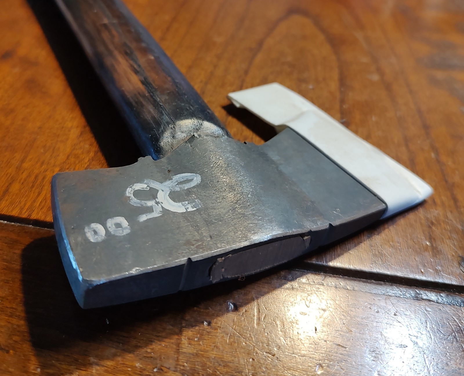 Colonial Kentucky Or Fort Meigs Belt Axe Tomahawk, Maker Marked