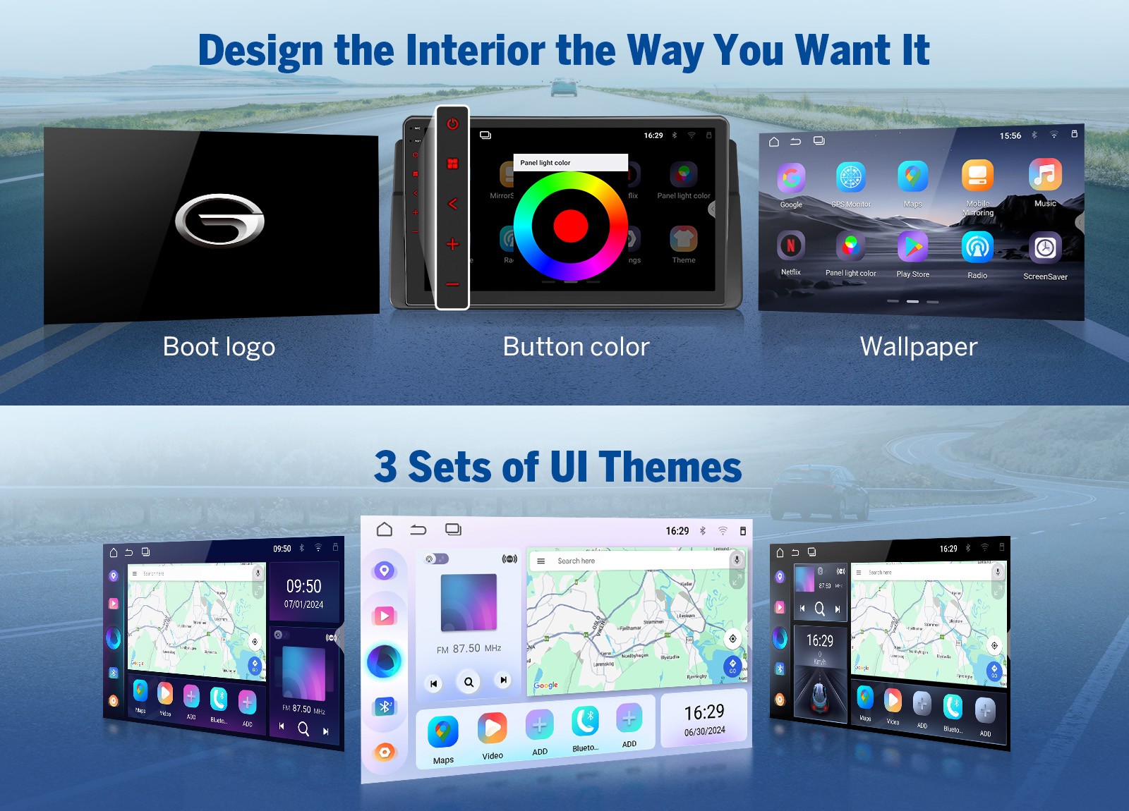 CAM+OBD+9 inch IPS Android Auto for BMW E46 325i Car Stereo Radio Apple CarPlay