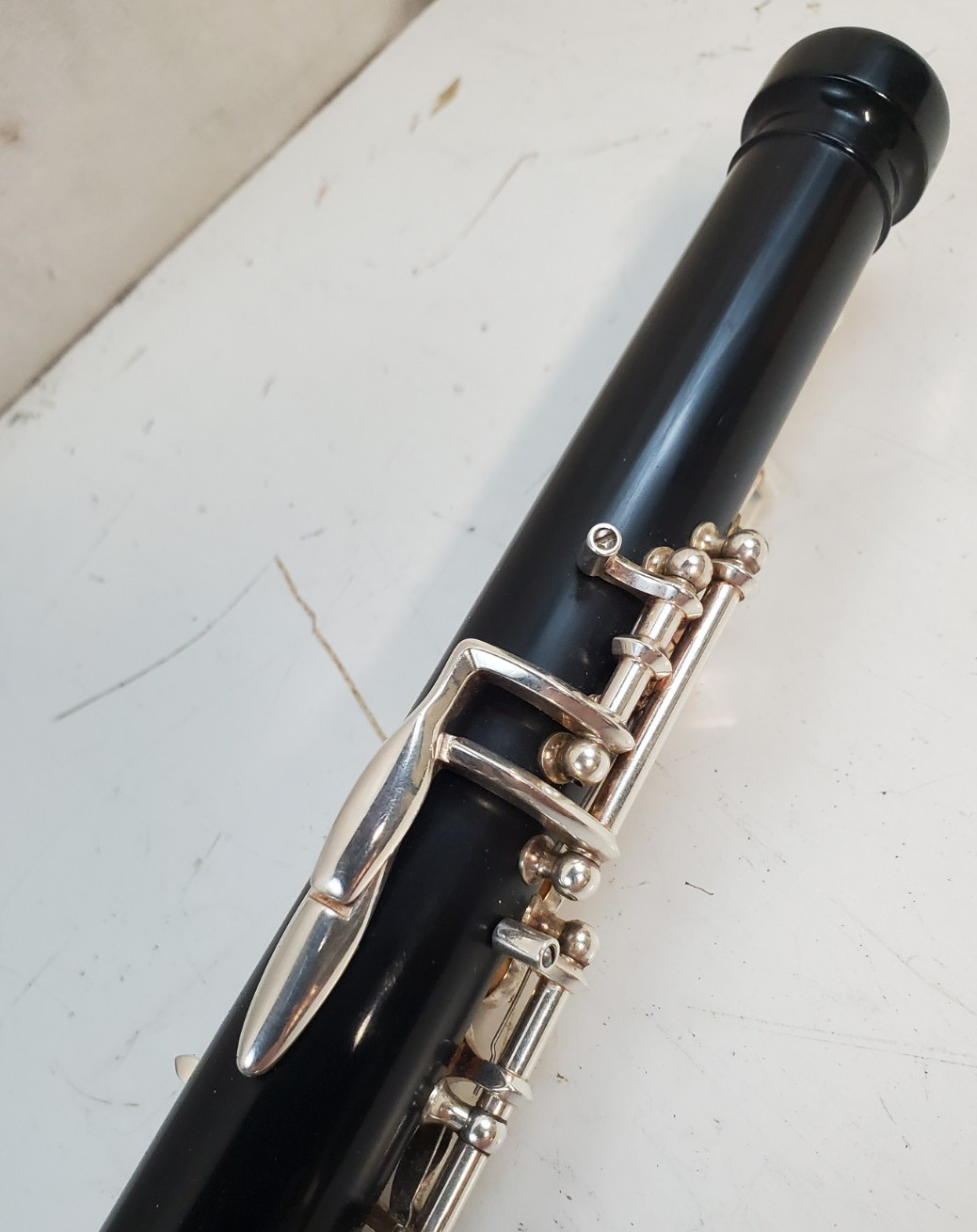 FOX RENARD MODEL 330 CONSERVATORY OBOE 3RD OCTAVE KEY LEFT HAND F & Bb BELL KEY