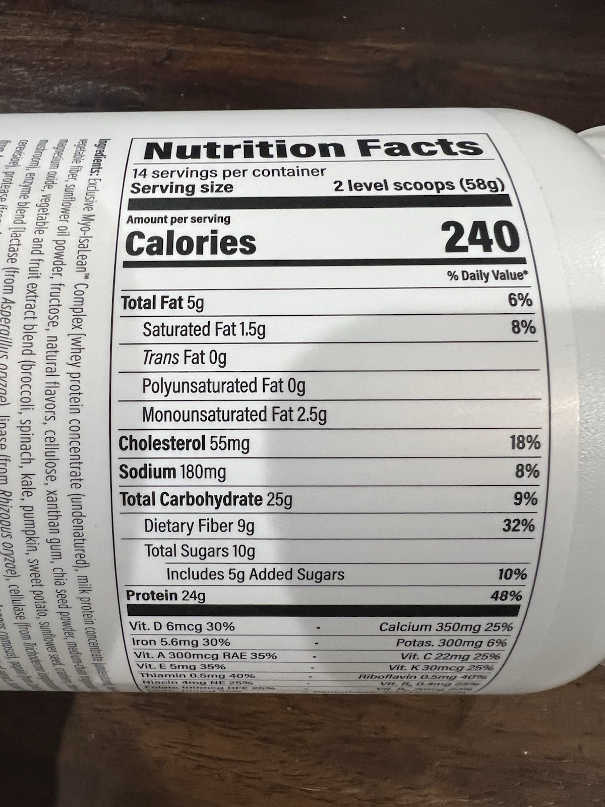 NEW Isagenix IsaLean Vanilla Protein Shake 07/2026