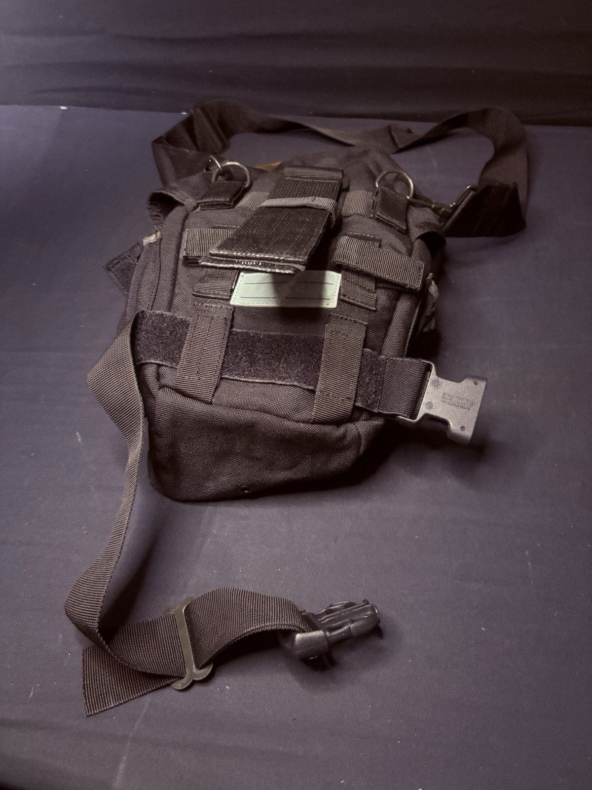 Gas Mask Or Large Utility Pouch Drop Leg w/Suede EMT Tactical Military Hunting