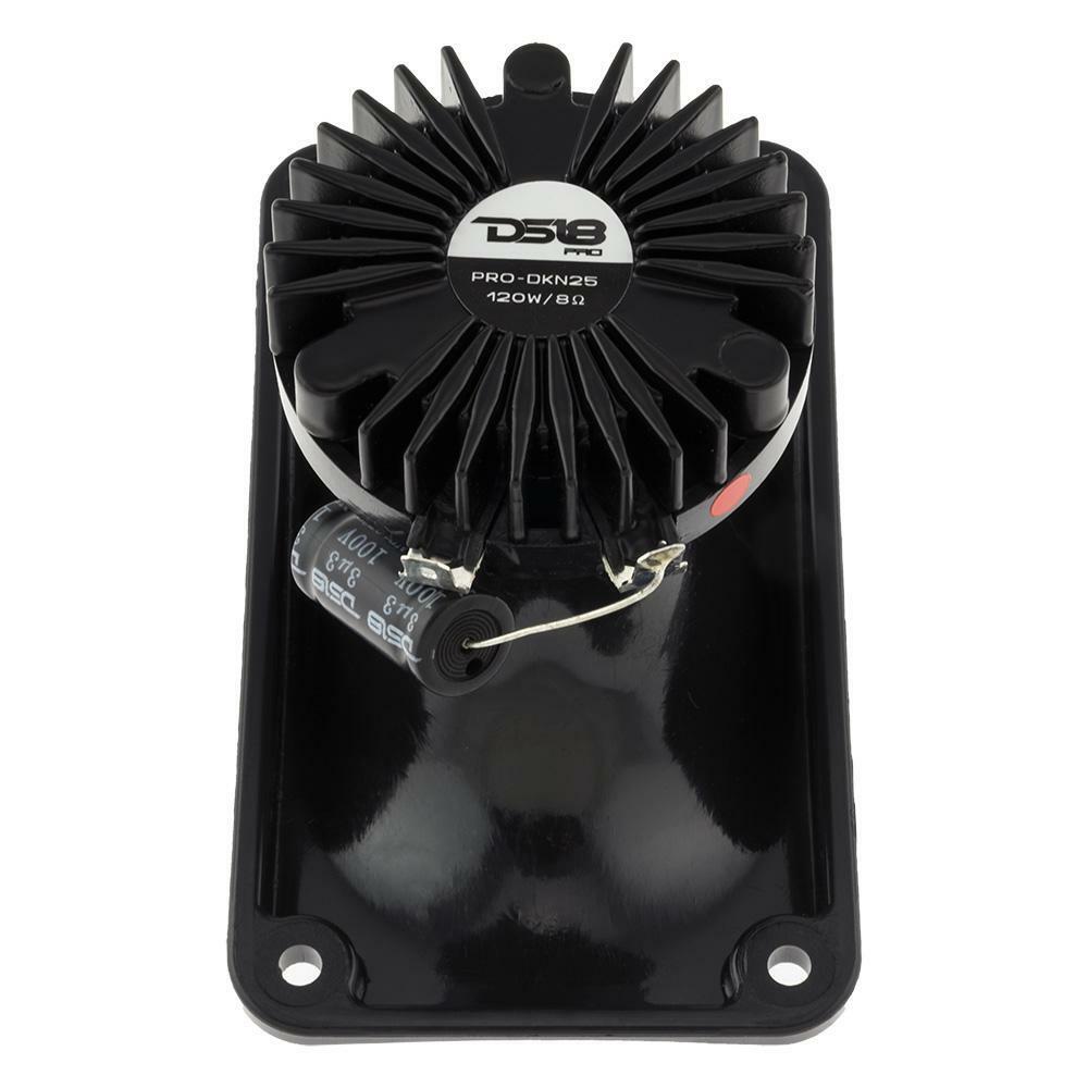 DS18 PRO-DKN25 1" Neodymium Driver with Aluminum Horn, 120W Max, 8 Ohms