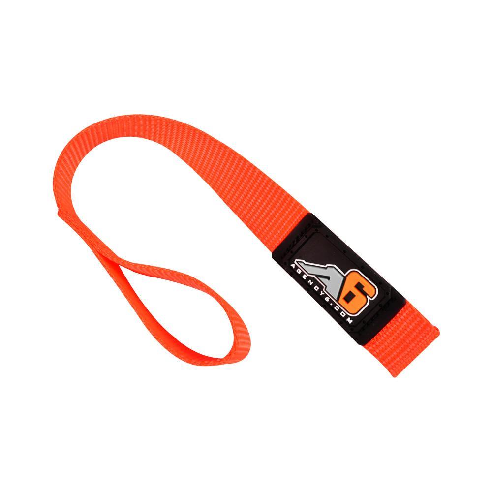 Agency 6 Heavy Duty Hook / Winch Pull Strap - 1" Wide 7 colors to choose from!