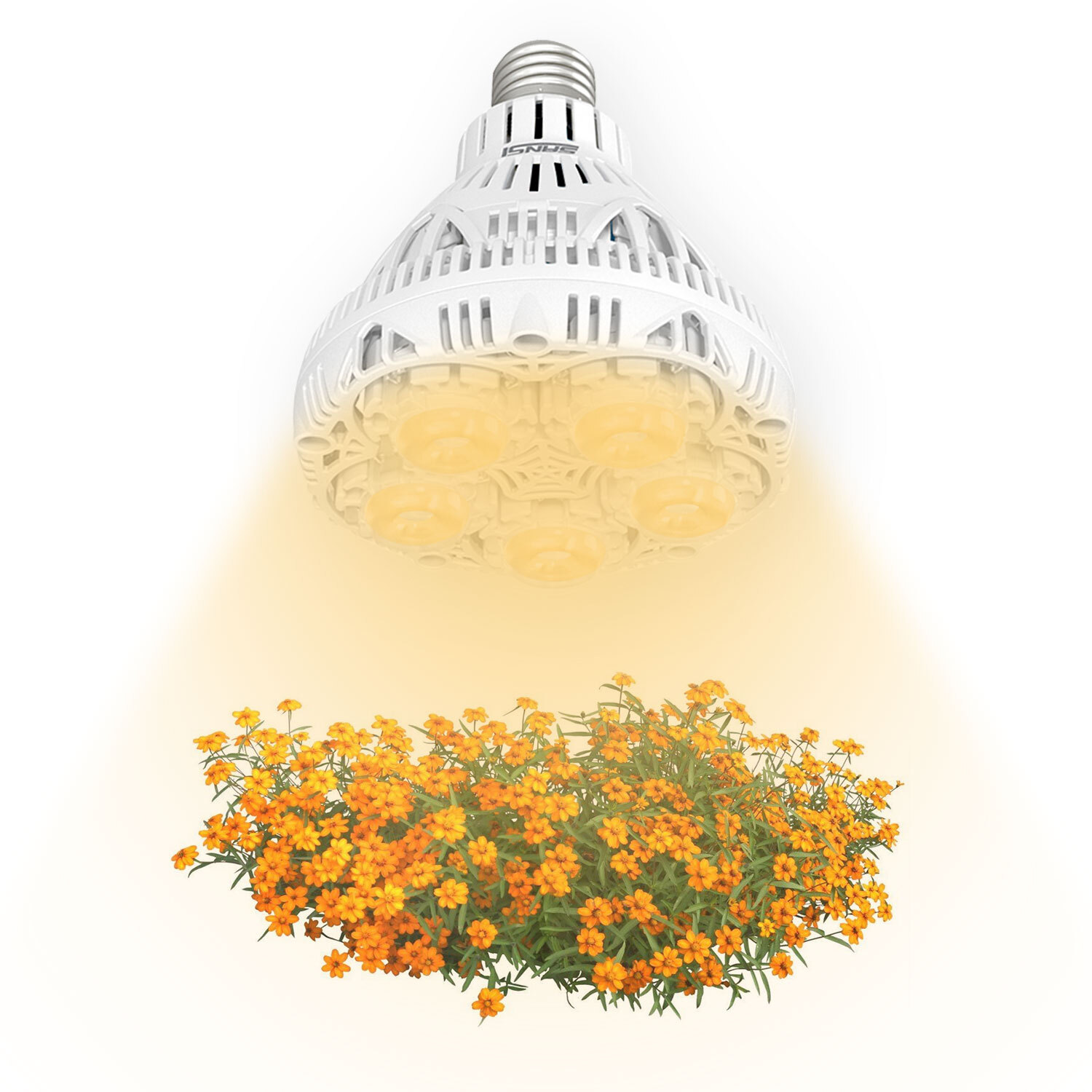 SANSI LED Plant Grow Light Bulb Full Spectrum Indoor Plant Growth Lamp Veg Bloom