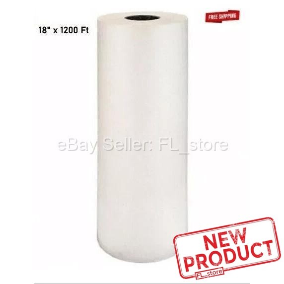 Newsprint Paper Gray 18" x 1200 Feet Roll Void Fill Packaging Wrapping NEW