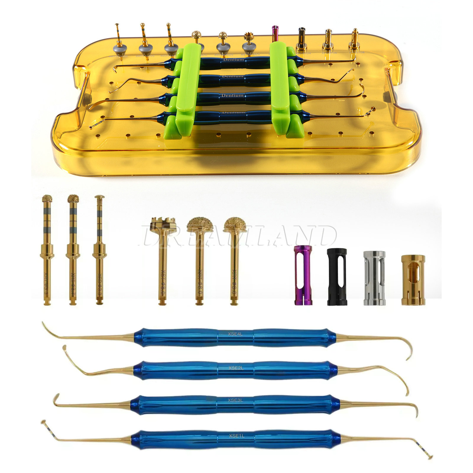 Implant Advanced Sinus Lift Super Line Implantium Surgical Kit Drill DASK