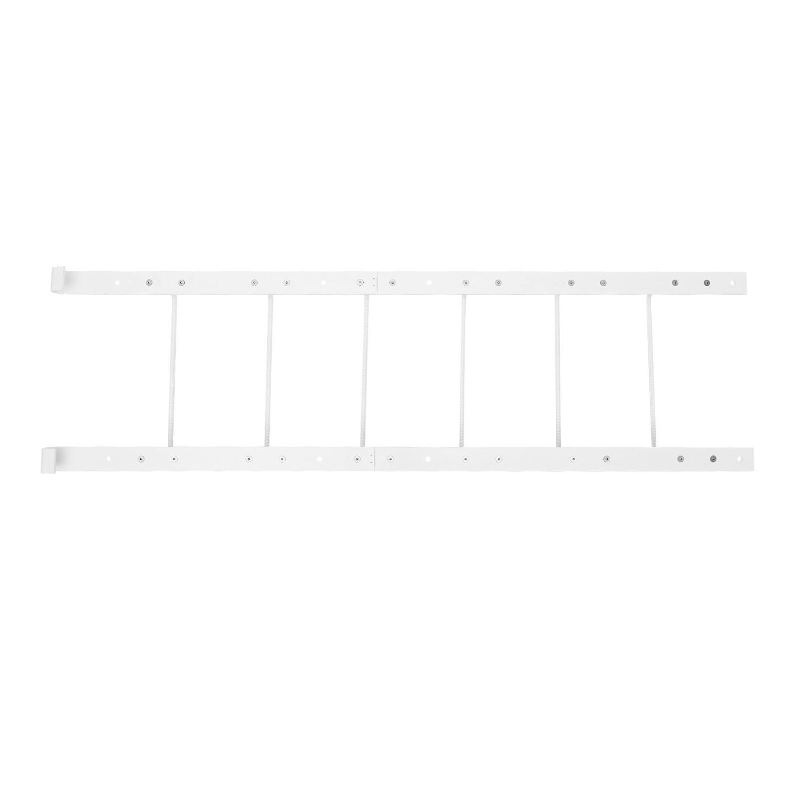 6-Steps Heavy-Duty Steel Window Well Ladder Egress Ladder Window Well Ladder