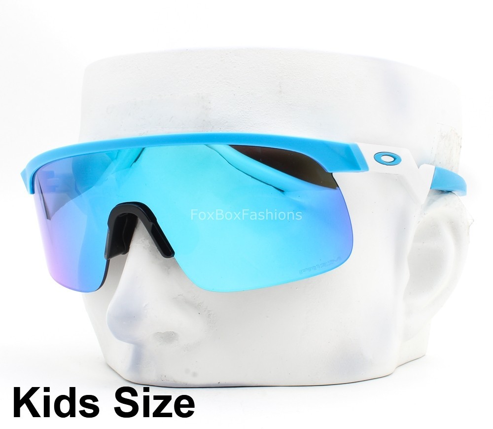 Oakley Youth Fit Sunglasses Resistor XS Matte Sky Blue OJ9010-2523 Kids Size