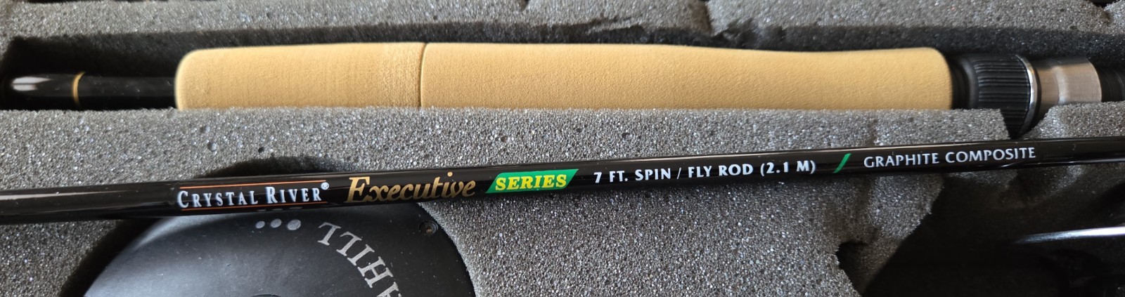 Crystal River Executive Series Spin/Fly Rod/Reel Combo 7ft Graphite Rod Complete