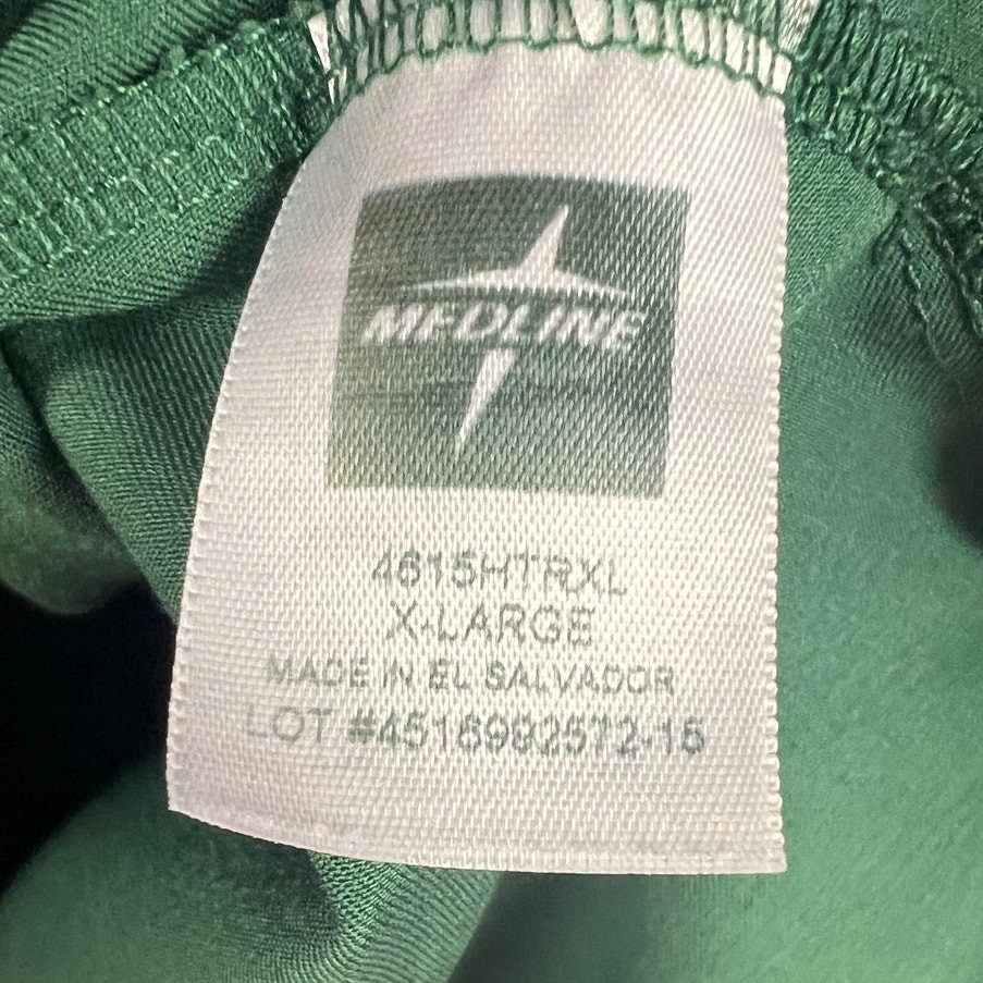 Lot(2) Medline Ave Mens Rasmussen Nursing Scrub Set Tops XL Pants L Straight Leg