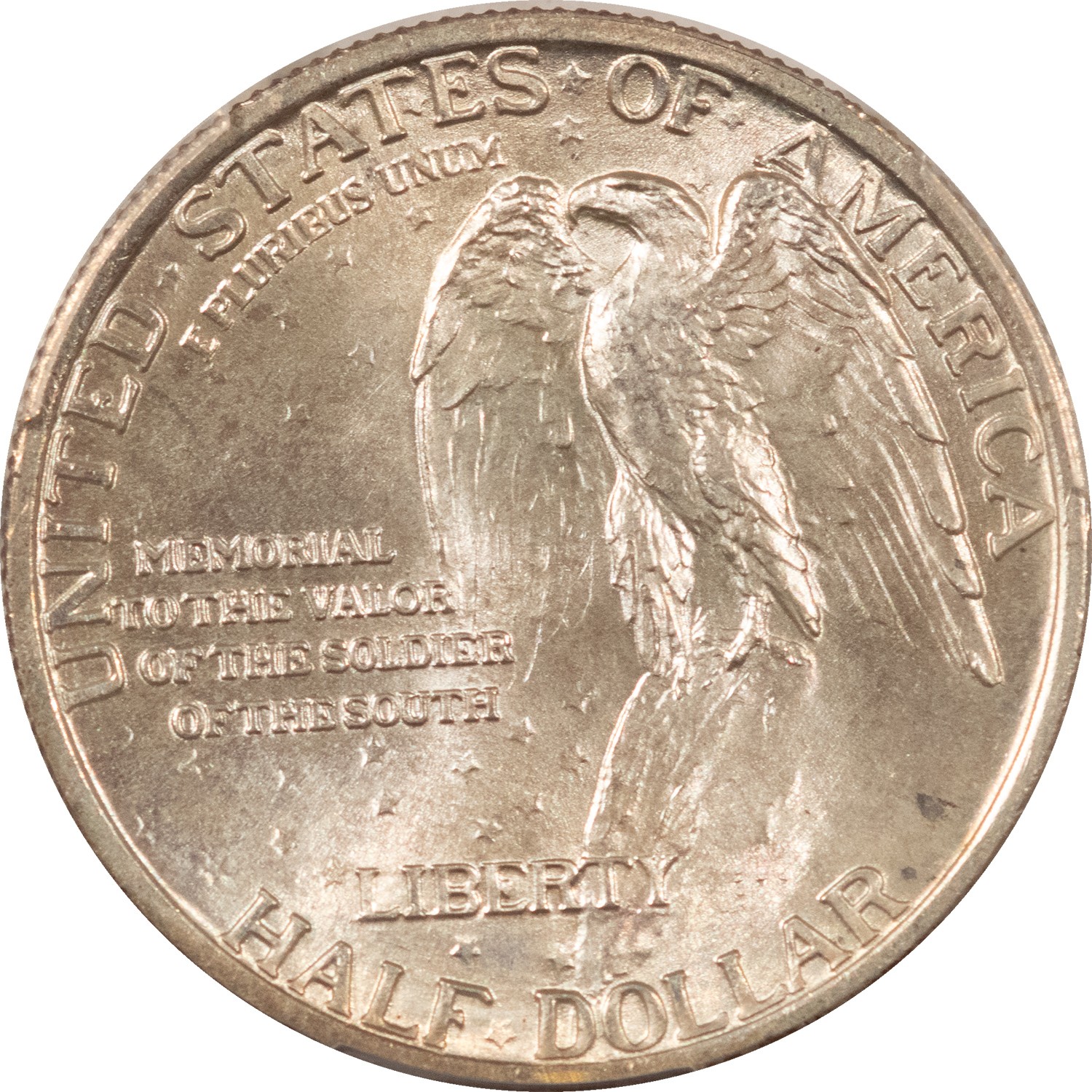 1925 STONE MOUNTAIN COMMEMORATIVE HALF DOLLAR - PCGS MS-65