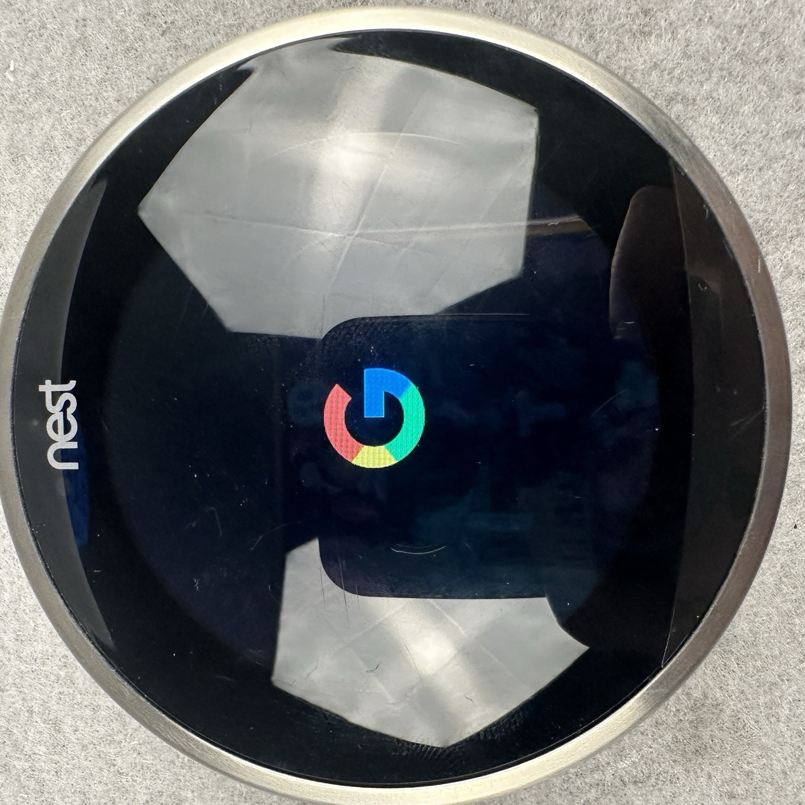 Google Nest 3rd Gen Learning Thermostat Smart Stainless Steel A0013 Reset