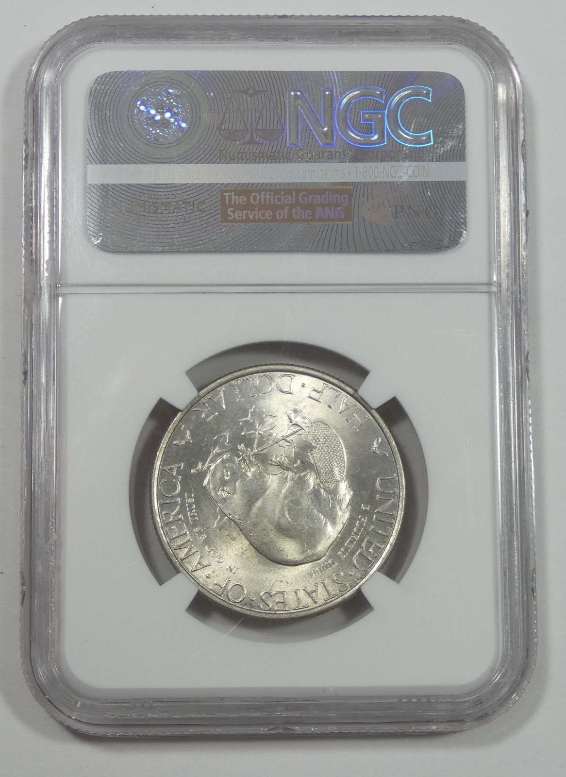 1936 Albany, NY Charter Silver Commemorative Half Dollar CERTIFIFED NGC MS 65