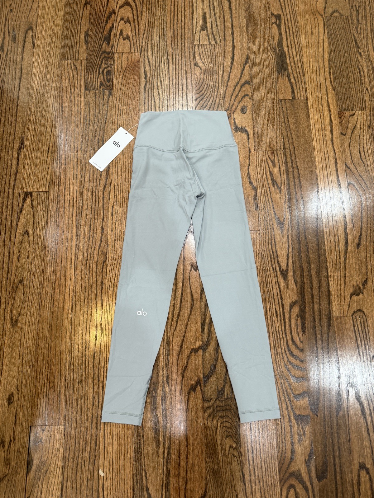 ALO Yoga High Waist Alosoft Leggings GRAY - Size SMALL