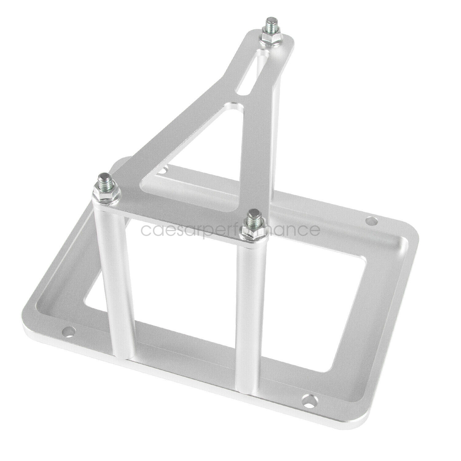Universal Billet Battery Tray Hold Down Trunk Relocation Box 551181