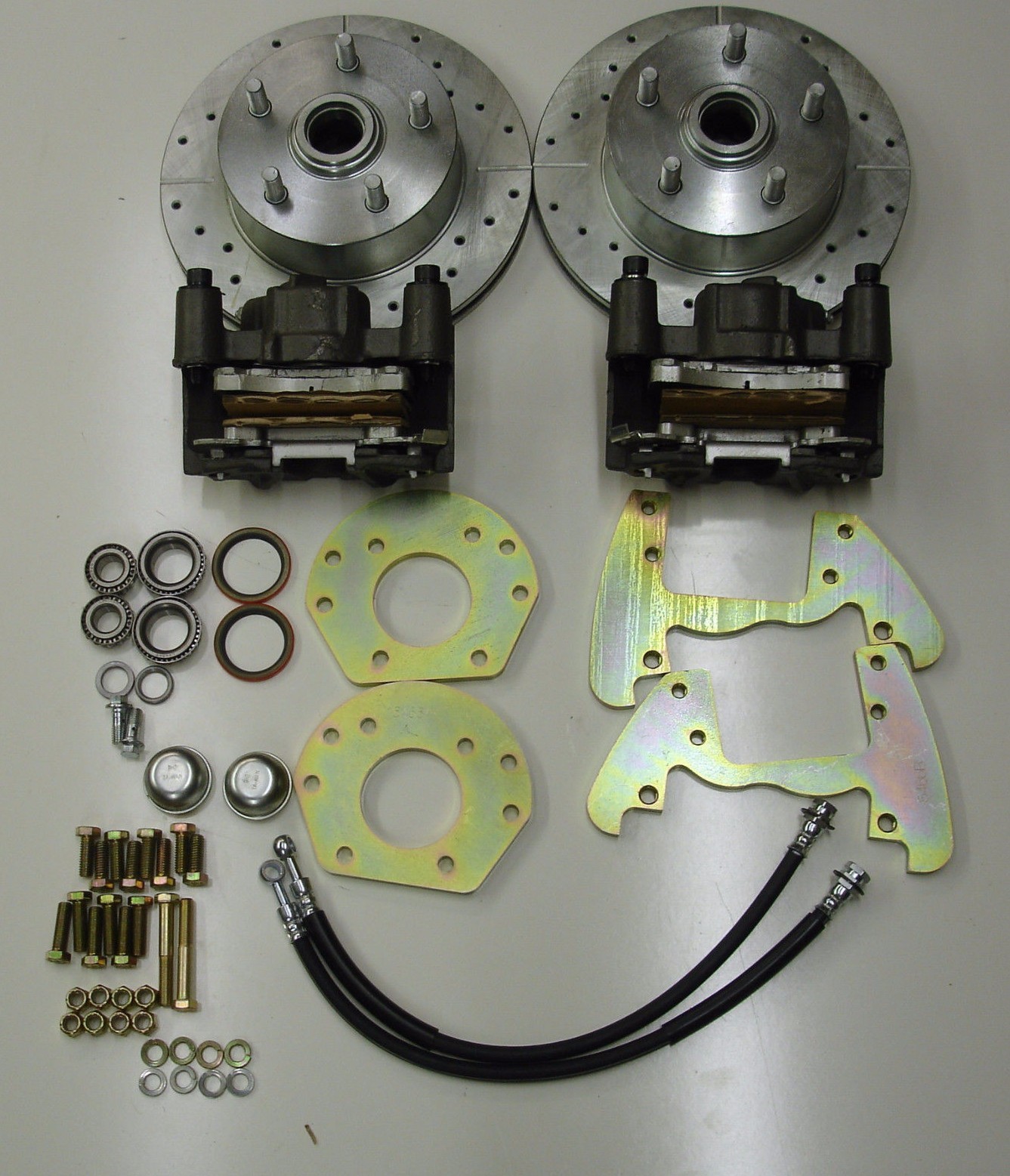 1964 1965 1966 Mustang six cylinder disc brake conversion six cylinder 5 lug