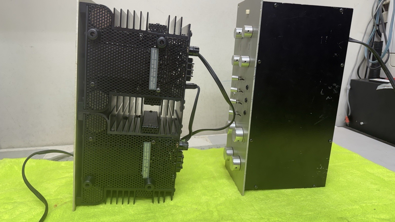 MARANTZ 15 FIFTEEN AMP AMPLIFIER Solid State Stereo 2 mono blocks WORKS GREAT🔥