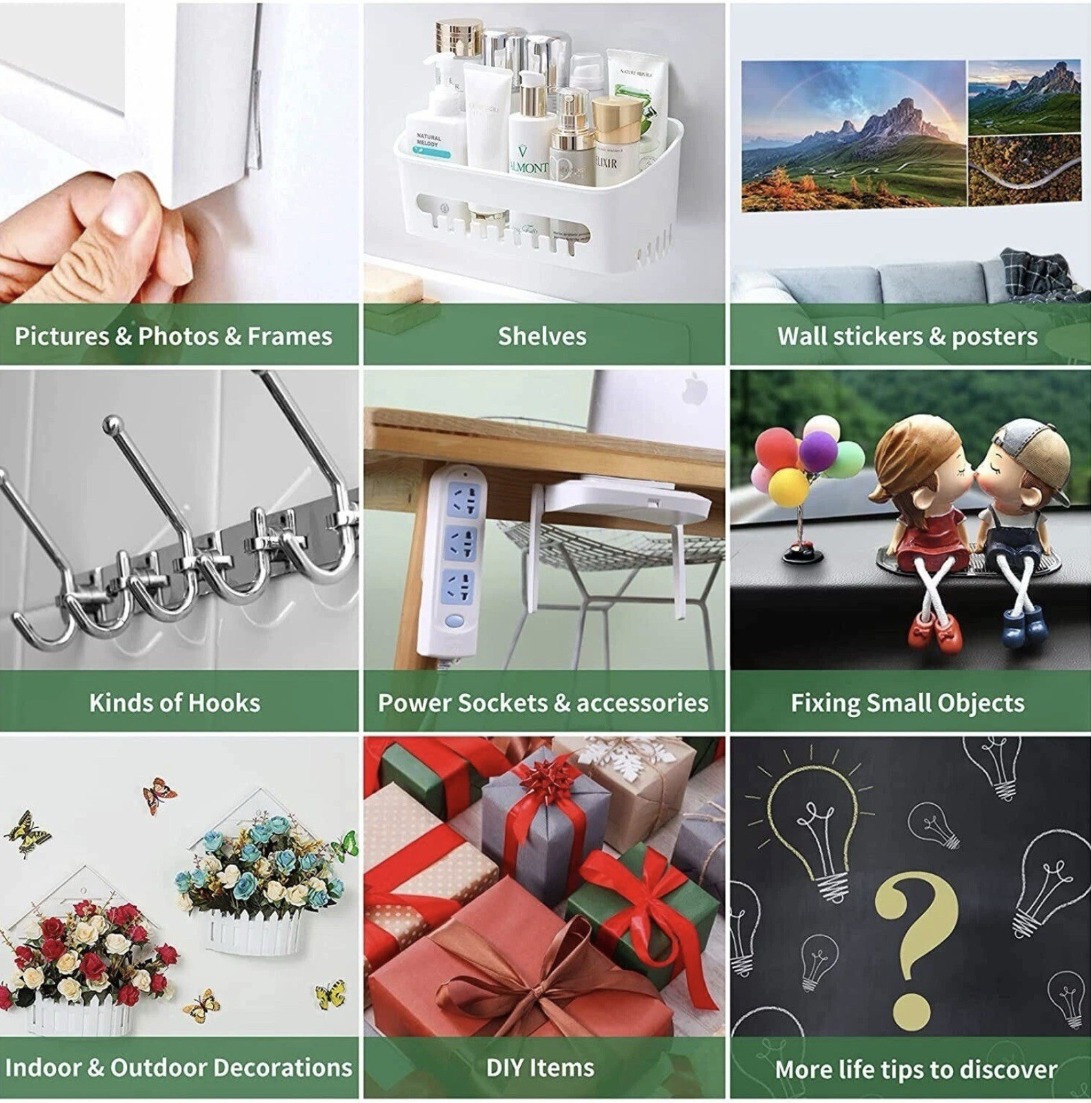 30 FT Alien Nano Tape Double Sided Heavy Duty Adhesive Stick Transparent Tape