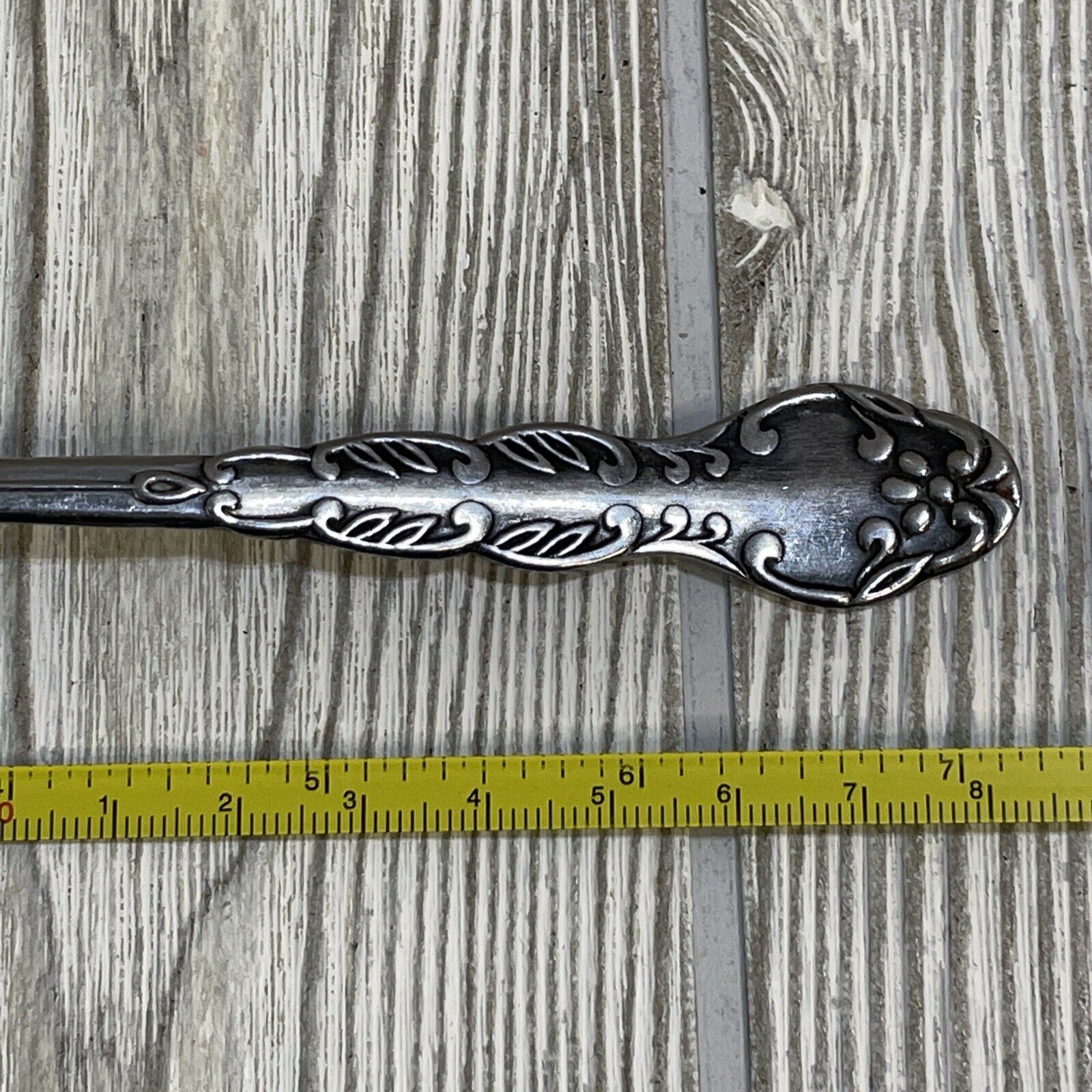 VTG National Stainless Steel Spoon Set Lot of 6 Silverware Made in Japan