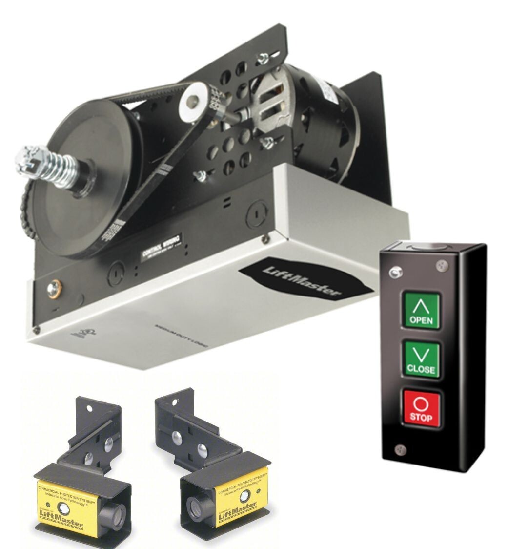 Liftmaster MT5011U Commercial Medium-Duty Trolley Operator HEAD UNIT (NO RAILS)