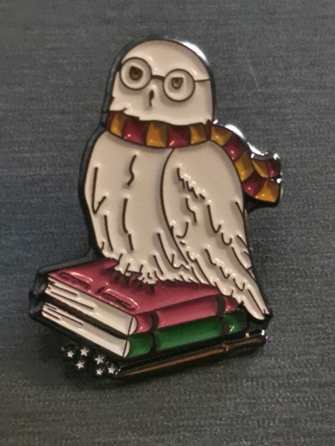 HARRY POTTER HEDWIG OWL EDWIGE pin Badge Patch New High Quality