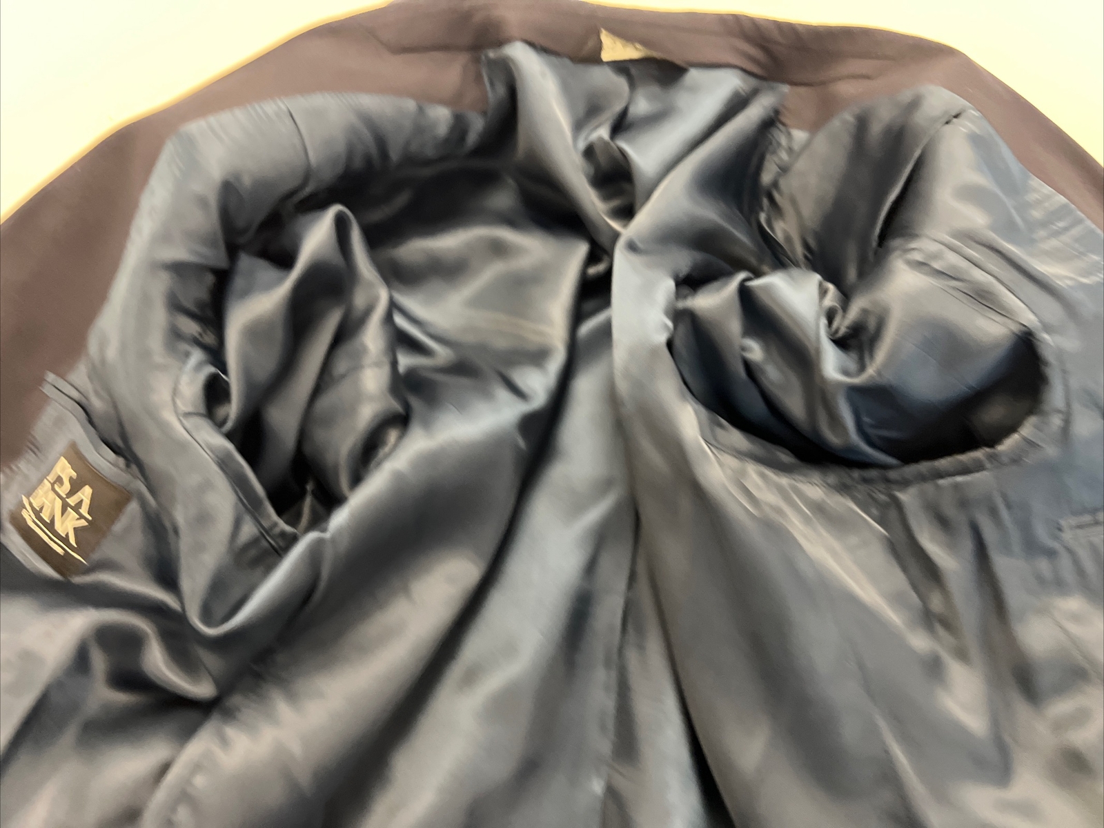 Jos A. Bank Men's Navy Blue Solid Wool Blazer 39R $595