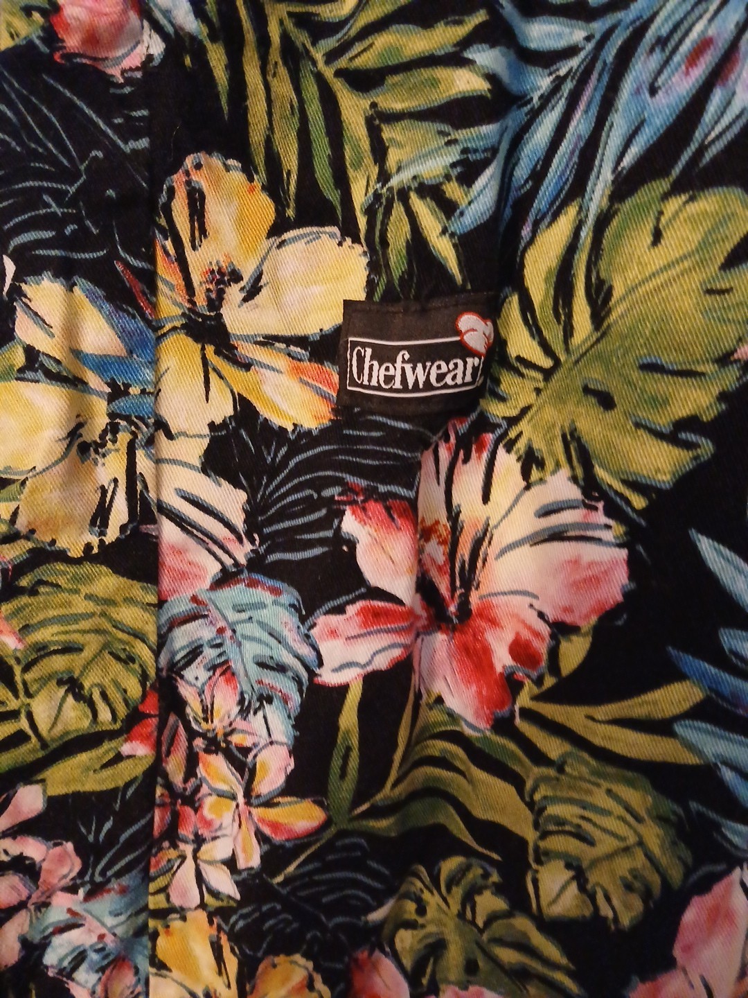 Vintage Chef Wear Pants Hawaiin Style Rare XL